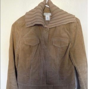 Camel Corduroy J. Crew Jacket sz Small